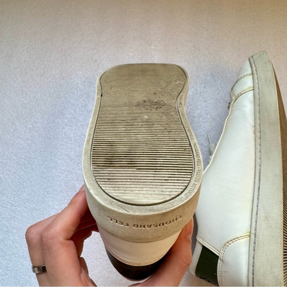 Thousand Fell x Frank And Oak Sneaker in Dark Green in Women's Size 8 - Picture 12 of 15